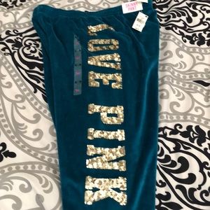 Pink skinny pant jogger pants